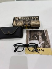 Occhiali da vista Moscot Lemtosh 46 neri usati dal Giappone
