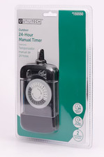 NEW Utilitech # 155550 Outdoor 24-Hr Manual T...