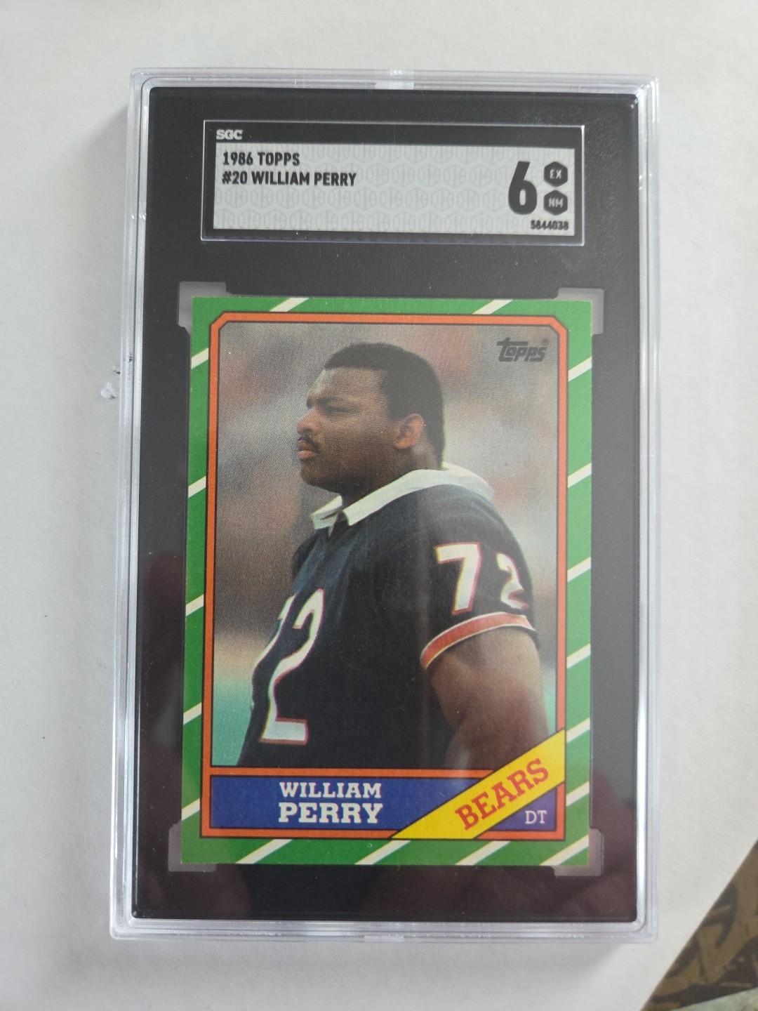 1986 Topps - William Perry #20 (RC)