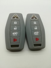 2silicone Fob Key Cover For 2021 2022 2023 2024 Mitsubishi Outlander Kr5mtxn1