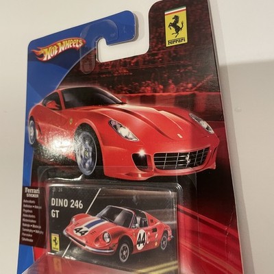Hot Wheels Ferrari Racer DINO 246 GT Red #44 New old stock