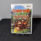 Wii Nintendo Donkey Kong Country Returns Complete W/ Manual  CIB Free Shipping
