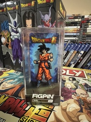 FiGPiN Dragon Ball Super Goku Enamelled Lapel Pin #537 Anime Collectible