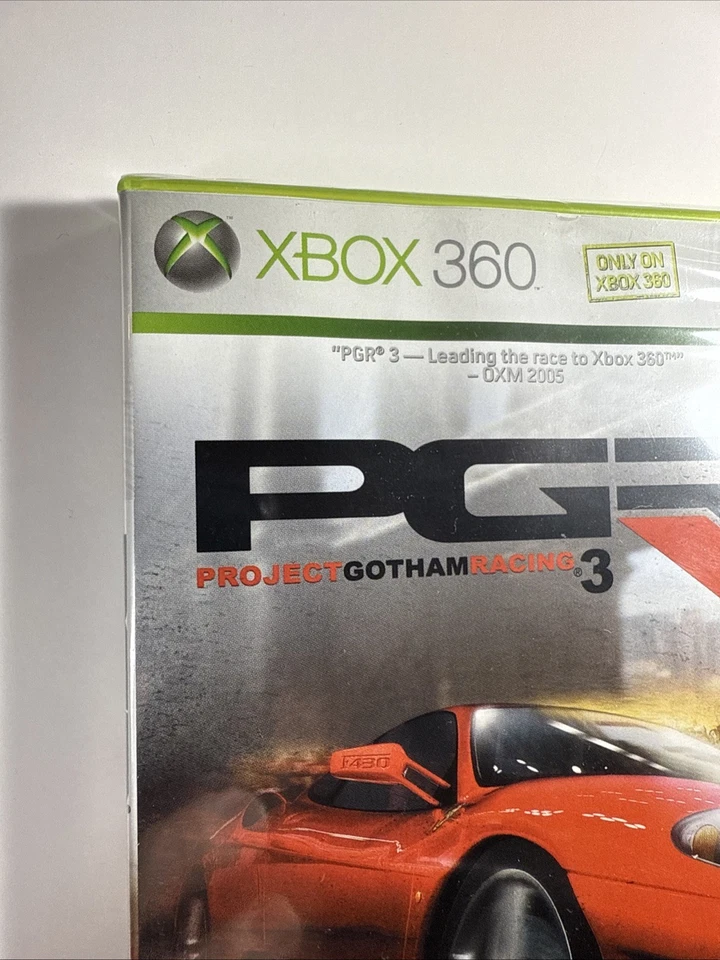 Project Gotham Racing 3 PGR Microsoft XBOX 360 Brand New Factory Sealed - Image 2 of 4