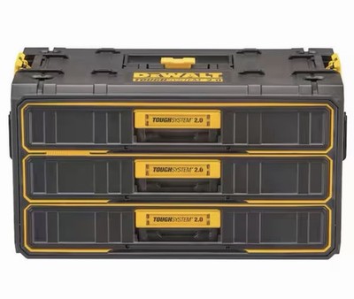 DEWALT Toughsystem 2.0 3-Drawer Tool Box - Black (DWST08330)