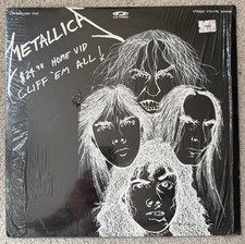 Metallica - Cliff ‘Em All - Laser Disc - Stereo Digital Sound - Very Rare - Nice