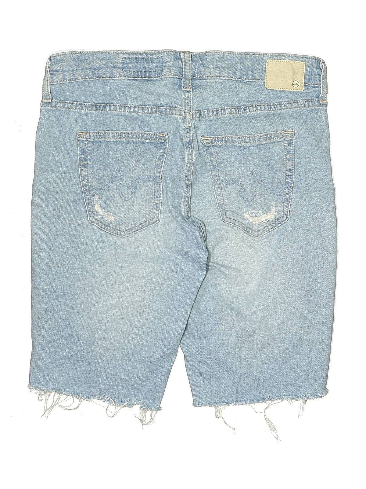 Adriano Goldschmied Women Blue Denim Shorts 29W thumbnail 2