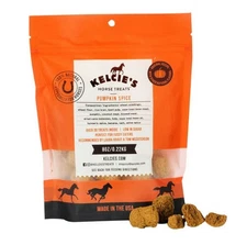Kelcie's Pumpkin Spice Low Sugar Horse Treats - 1 lb Bag