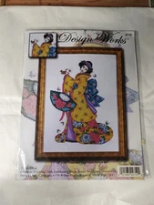  DESIGN WORKS COUNTED CROSS-STITCH KIT “GOLDEN GEISHA 2710