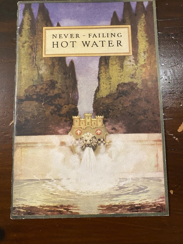 1926 Pittsburg Automatic Instantaneous Gas Water Heater Catalog Rare 7th Ed