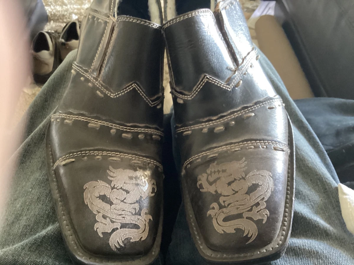 ?? LOUNGE BY MARK NASON Rock Never Dies SLIP ON LEATHER LOAFERS Men Sz 11.5 mark nason lounge products for sale | eBay main image 2