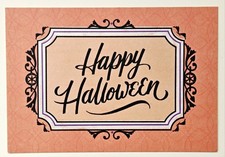 Happy Halloween / Greeting Card incl. Envelope 7 5" 