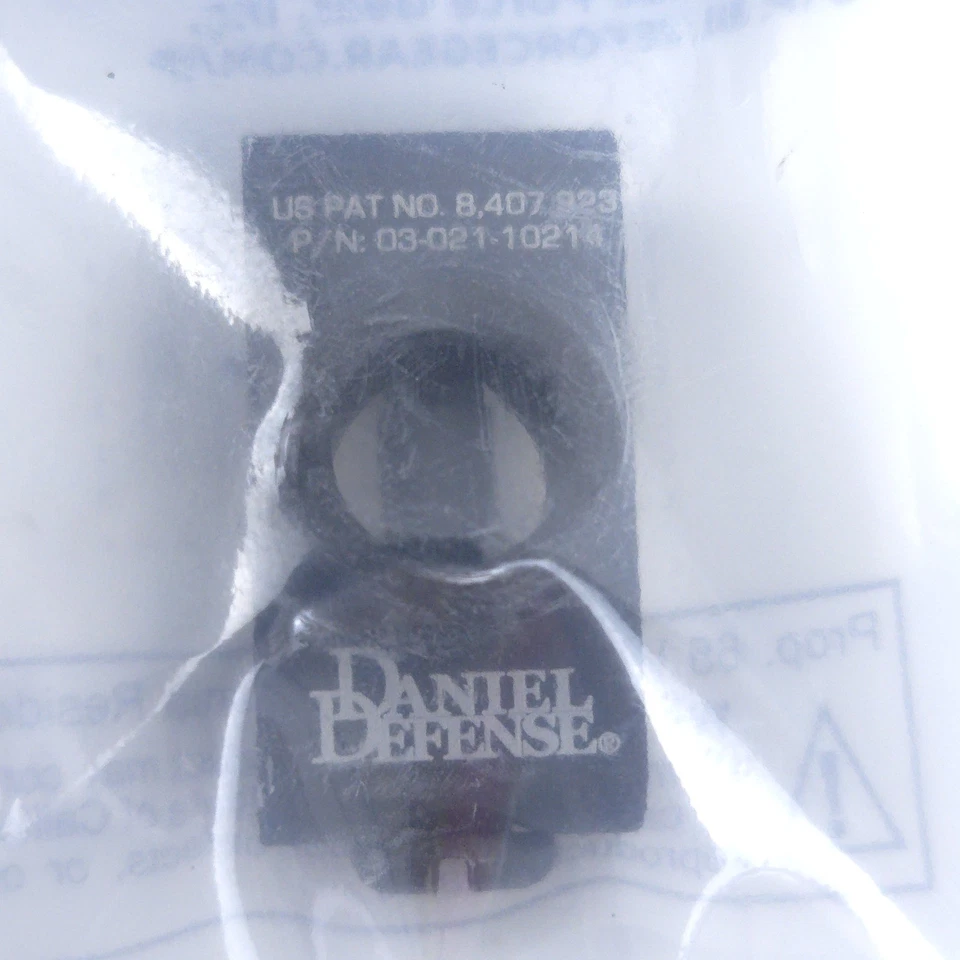 Blue Force Gear Sling Hardware Rail Mounted Push Button Socket Rail-pb-bk - Image 3 of 3