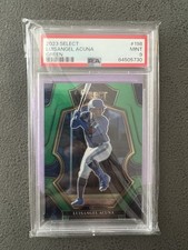 LuisAngel Acuna Preimer Level Emerald Green /5 PSA 9 Pop 1 rookie Mets 