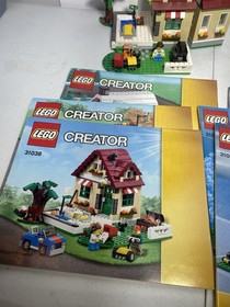 LEGO Creator Lot 31012 31038 Incomplete w/ Manuals Missing Minifigures