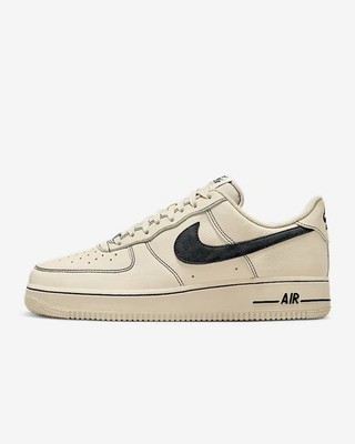 Nike Air Force '07 LV8 Light Khaki Black Sneakers HQ2037-200