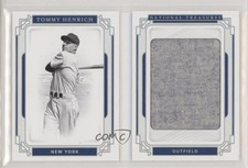 2019 Panini National Treasures Holo Silver 1/10 Tommy Henrich #LJM-TH hg6