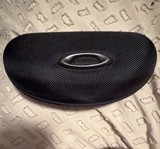 Oakley Black Nylon Semi-Hard Zipper Case for Glasses  Sunglasses