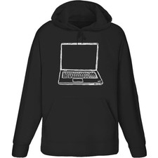 'Gaming Laptop' Adult Hoodie / Hooded Sweater (HO048182)