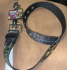 Teenage mutant ninja turtles TMNT youth belt 2015 Viacom size sm/md waist 22-26