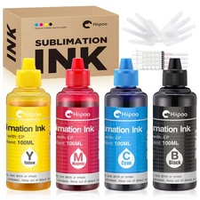 Hiipoo Sublimation Ink Refill for WF7710 ET2760 ET2720 ET2803 ET2800 ET15000