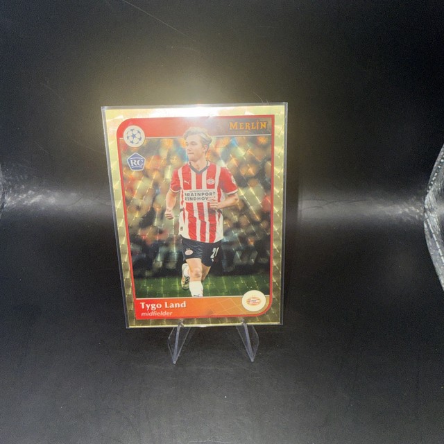 2025 Topps Merlin UEFA Champions League Superfractor Tygo Land 1/1 #88 (RC)