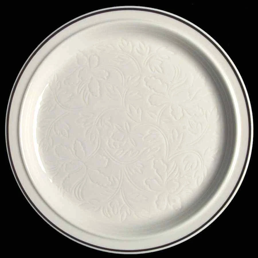 Royal Doulton Ting Brown Dinner Plate Vintage Ceramic Lambeth Ware Wedding Gift