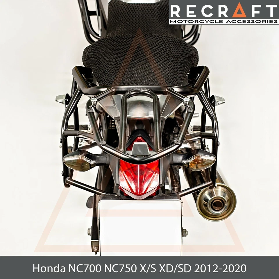 Honda NC700XD 2012-2017 Whole-Welded Luggage Rack System Givi Kappa Monokey PL - Image 3 of 4