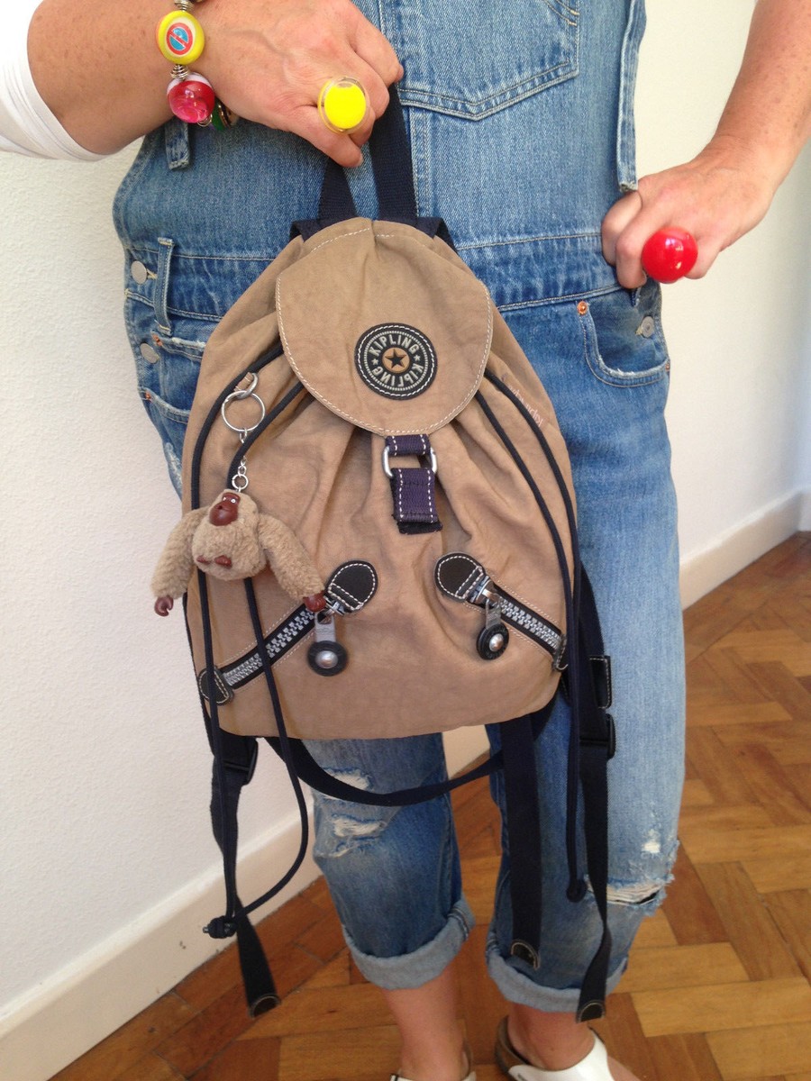 Calvin Klein Leisure Backpack Brown KIPLING 90S PRIVATE TRANSPORT