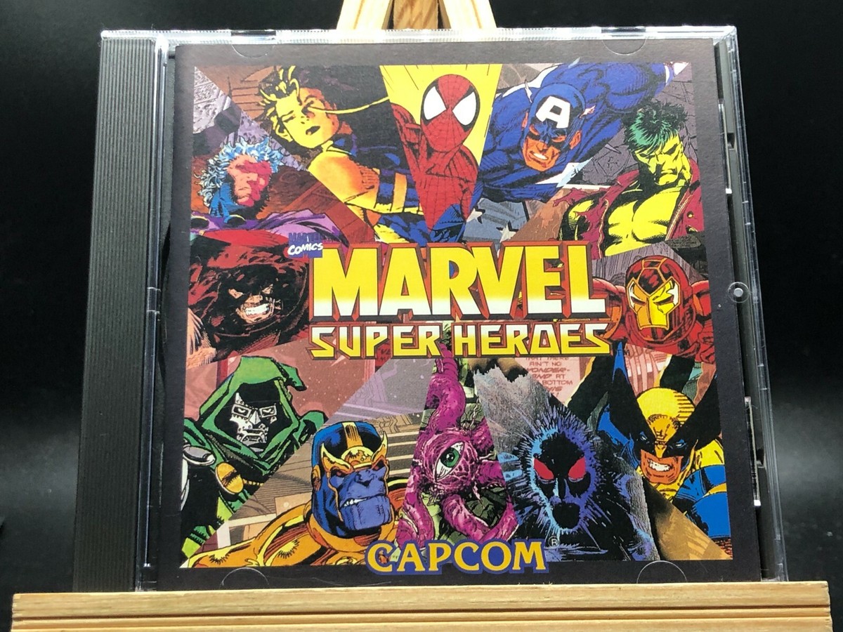 MARVEL SUPER HEROES arcade Sound Track CD sony records 1995