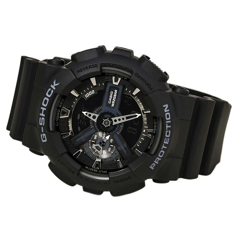 Casio G-shock Wrist Watch Black Dial Digital Men's GA110 for