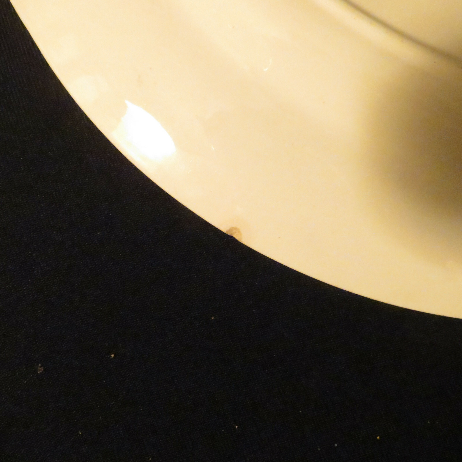 Homer Laughlin Eggshell Georgian Platter In A Black-eyed Susan Pattern