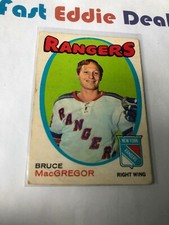 1971-72 O-PEE-CHEE CANADA HOCKEY BRUCE MACGREGOR CARD 216 NEW YORK RANGERS