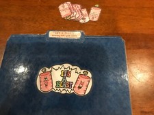 It s a Blast Guide words 1-4 grades language arts file folder game