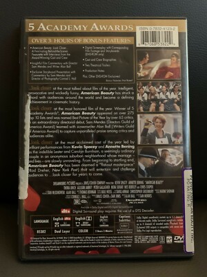 American Beauty DVD Used 667068538229 eBay 