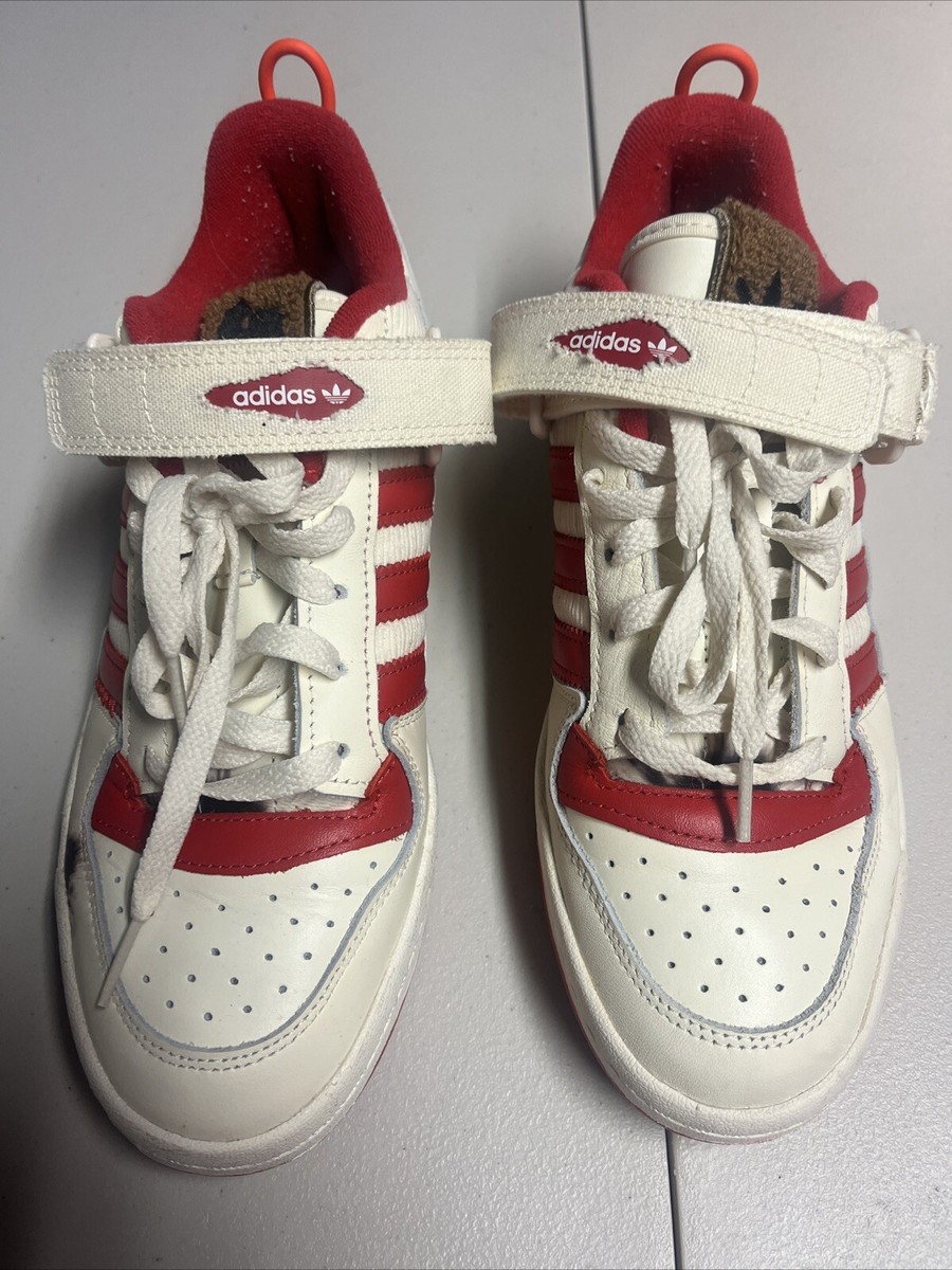 adidas Forum Low Home Alone Shoes Mens 8 Cream White
