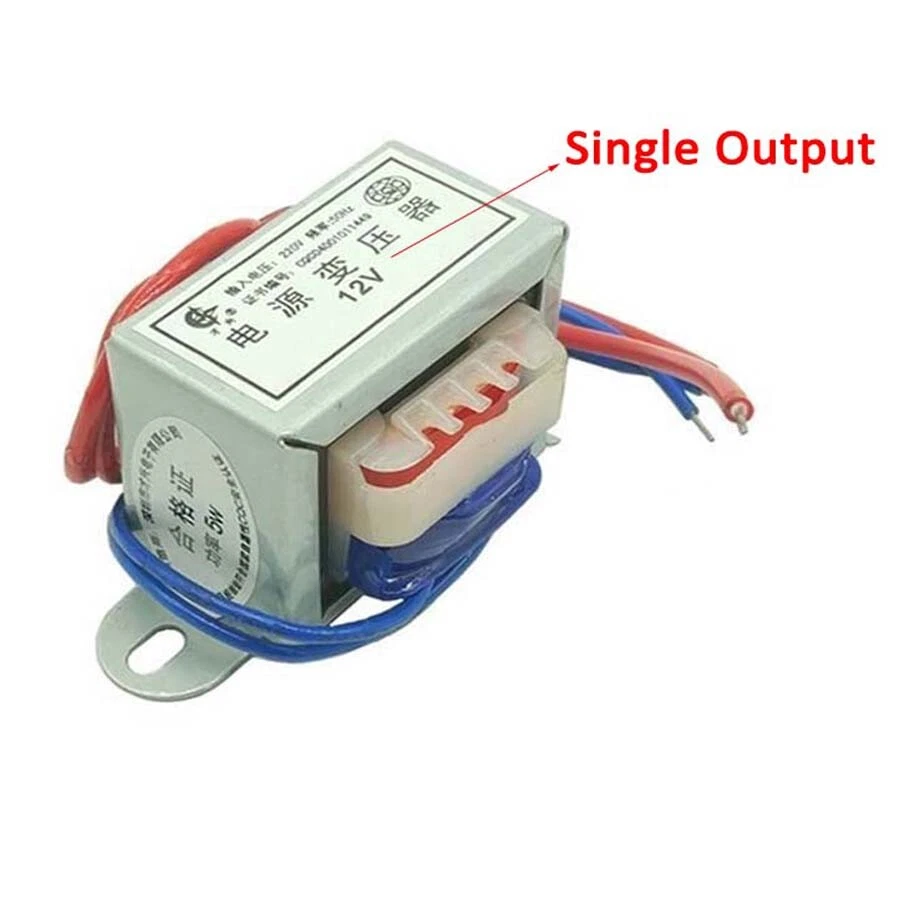 1W to 100W Power Transformer 220V TO 6V/9V/12V/15V/18V/24V Output AC Single/Dual - Image 3 of 4