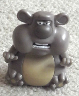 Vintage Creature Comforts Figur Bär, Bärenwesen Komfortfigur Neu Selten
