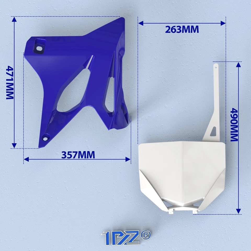 Kit completo de guardabarros de plástico para Yamaha YZ85 2002-2014 carrocería cubierta lateral carenado Foto 4 de 4
