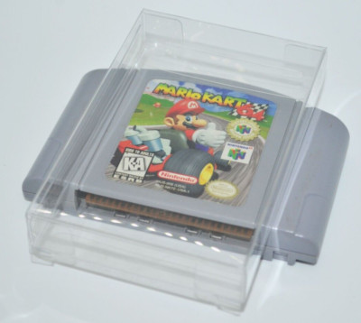 5 Plastic Protective Protectors Cases Sleeve Display For Nintendo N64 Cartridge