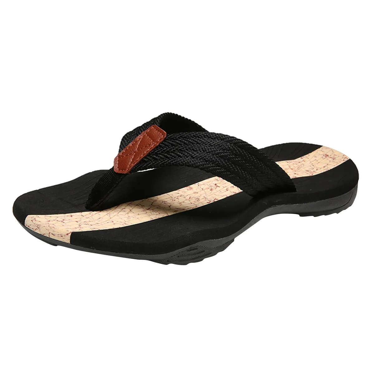 Extra Wide Flip Flops for Men with Feet Men Shoes Fashionable Flat