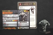 Battletech Mercury Mech + Pilot Cards Alpha Strike Comstar Command II Catalyst