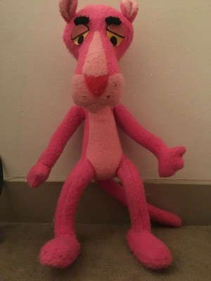 pink panther stuffed animal 1964