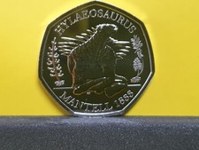 2020 Dinosaur Hylaeosaurus 50p Coin BUNC UK