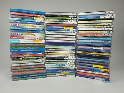 Lot Of 20+ Kids CDs Young Children Preschool Disney Raffi Baby Einstein  *AS IS*