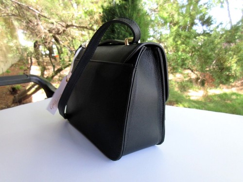 GiGi New York Crossbody Abbott Leather Black List$345 - Picture 4 of 10