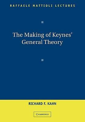 The Making of Keynes' General Theory Kahn Paperback Cambridge University Press
