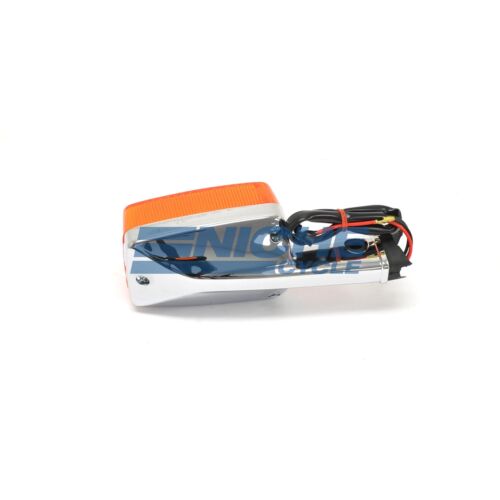 Honda CB750 GL500 GL650 Gold Wing Turn Signal 33400-425-673 12 Volt Chrome Amber - Picture 2 of 7