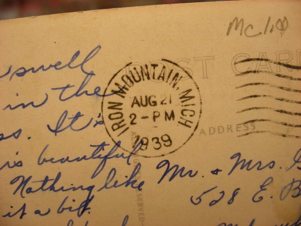 Real Photo Postcard RPPC Swanson's Peshtigo River Resort Crivitz WI