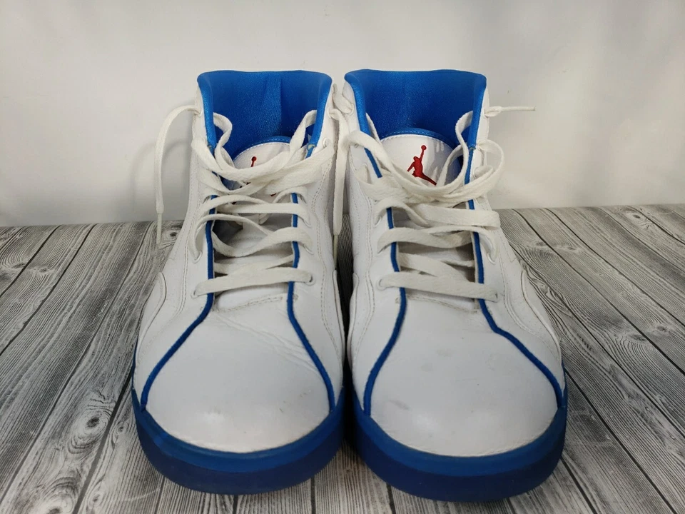 Nike AIR JORDAN MCMLXXVIII PHLY LEGEND Blanco/Azul/Rojo Talla 11 Philly Hi-top Foto 3 de 4